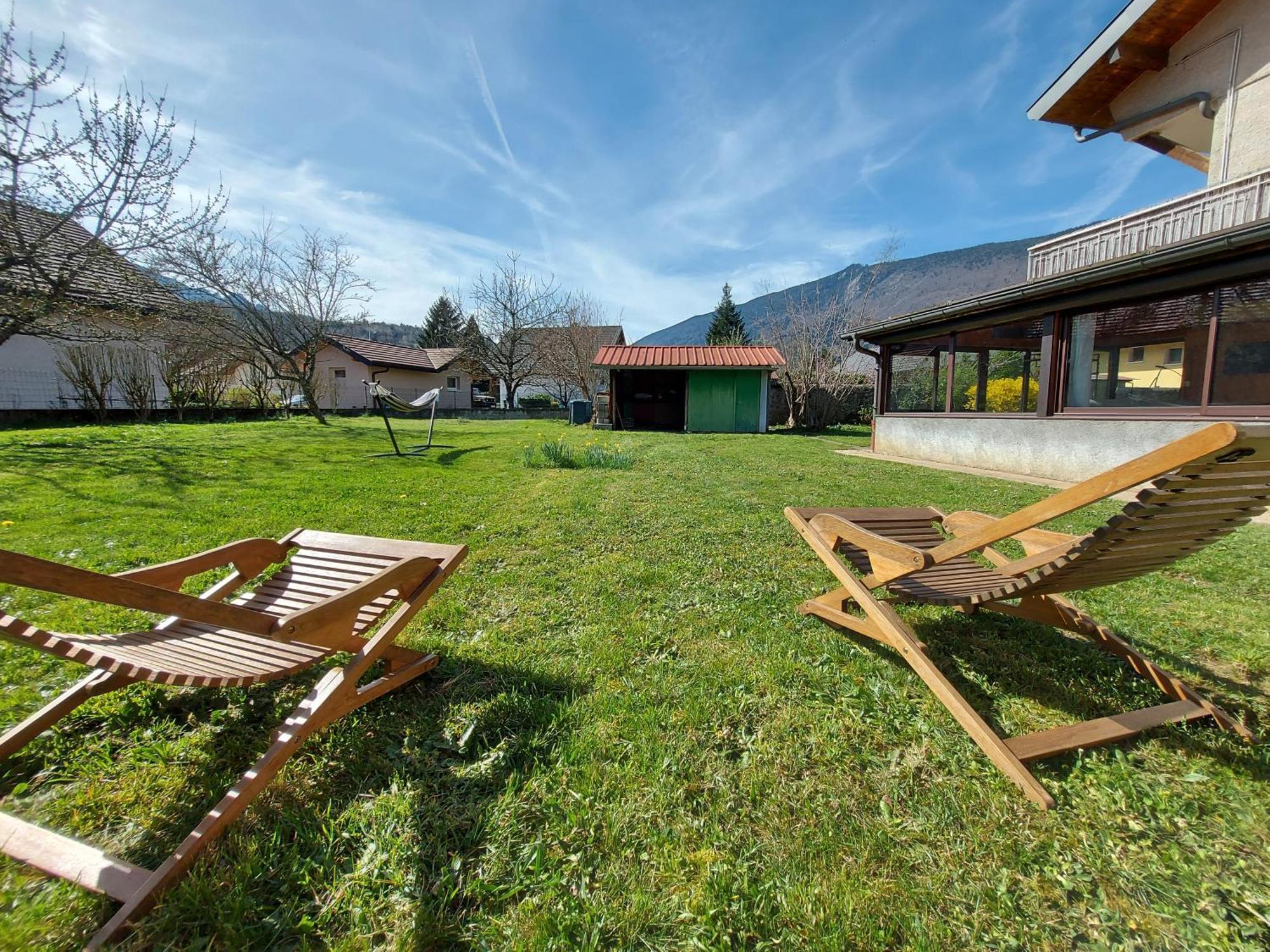 Entre Et Montagne, Cote Calme, Spacieux 3 Pieces Avec Grand Jardin Saint-Jorioz